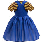 Despicable Me Agnes Costume Cosplay Dress Halloween Party Outfit - Azufun