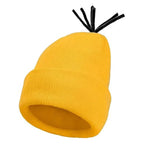 Despicable Me Minions Hat knitted hat gloves glasses set costume props cosplay - Pajamasbuy