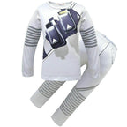 DJ Marshmello Chris Comstock Costume Top Pants Mask for Kid - Azufun