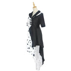 Evil Madame Costume Cruella De Vil cosplay dress 101 Dalmatians - Azufun