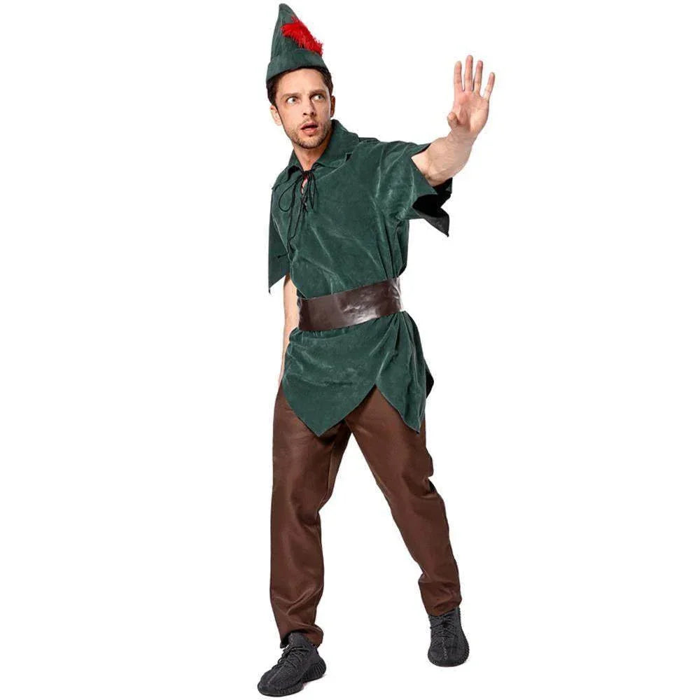 Fairy tale Peter Pan Peter character cosplay costume - Azufun
