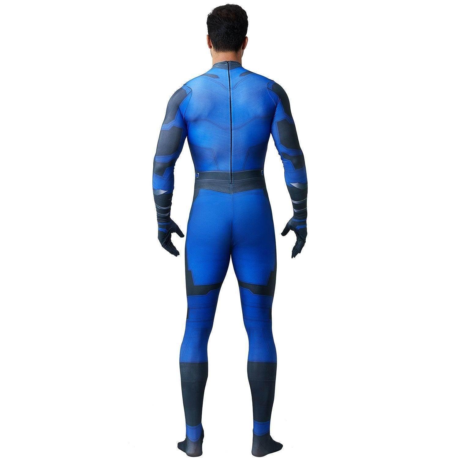 Fantastic Four Mr. Fantastic Reed Richards Cosplay Zentai Costume Suit for Adults and Kids - Azufun