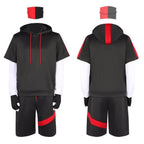 Fortnite Ikonik Bundle Game Adult Party Cosplay Costume Outfits Carnival Suit - Azufun