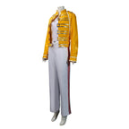 Freddie Mercury Cosplay Costume Queen's Lead Singer Outfit for Adults - Azufun