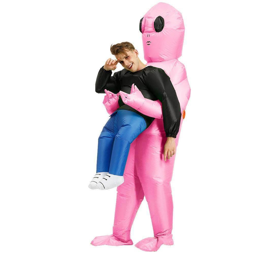 Funny inflatable Alien costume Halloween Party for Adult Kids - Azufun