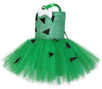 Funny Pebbles Flintstones Bone Tutu Dress for Baby Girls - Azufun
