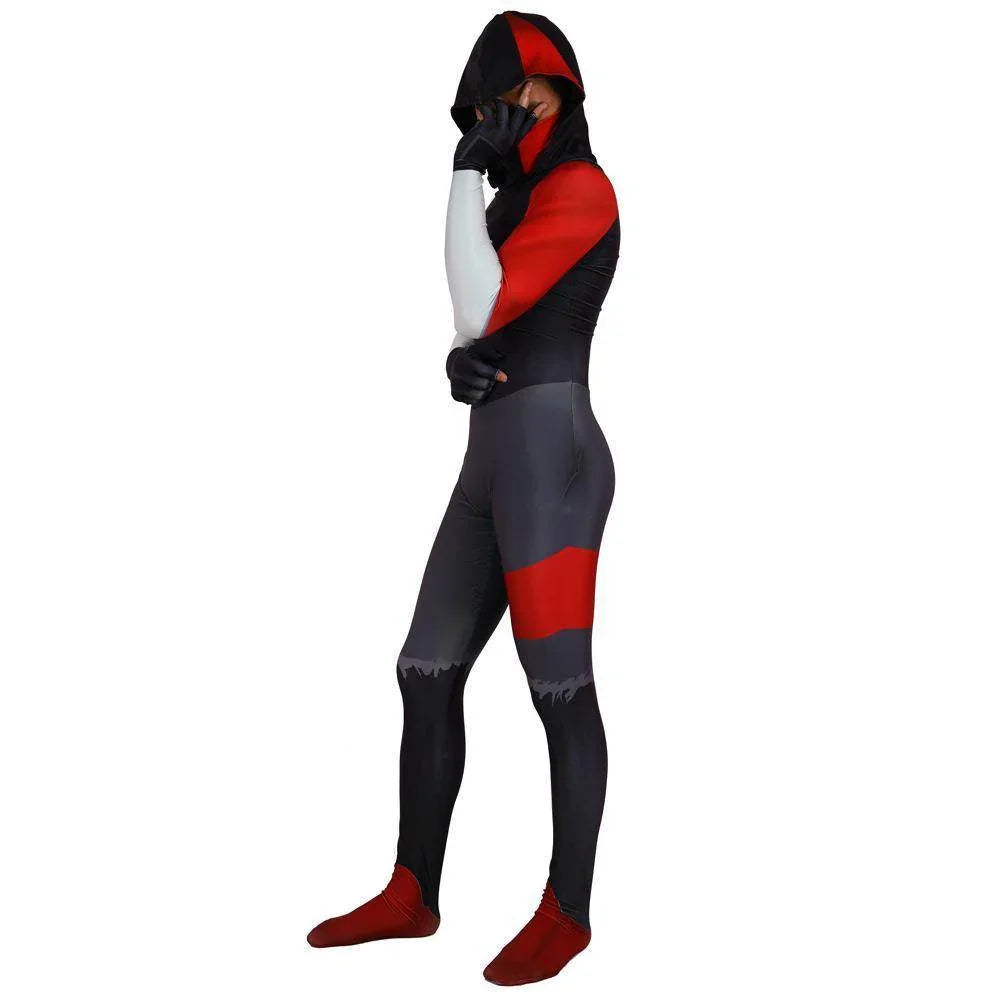 Game Fortnite Ikonik Adult Jumpsuit Outfit Halloween Carnival Suit Cosplay Costume - Azufun