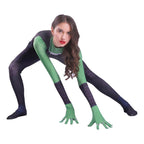 Gamora Costumes Guardians of The Galaxy Cosplay Jumpsuit Superhero Avengers Zentai - Azufun