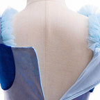 Girls' Bluey Princess Dress Costume Cartoon Print Cosplay Tutu for Kids - Azufun