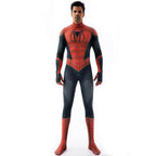 Halloween Cosplay Peter B Parker Spiderman Jumpsuit Superhero Tights Costume Suit Zentai For Adult Kids - Azufun