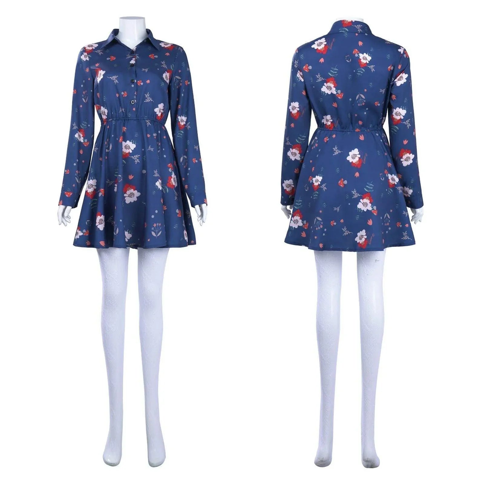 Harley Quinn Cosplay Dress Joker Folie A Deux Inspired Costume for Adults - Azufun