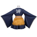 Hashibira Inosuke Maid Dress Outfits Halloween Carnival Suit Cosplay Costume - Azufun
