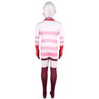 Hazbin Hotel Angel Dust AD Jumpsuit Adult Kids Cosplay Costume Carnival - Azufun