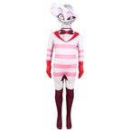 Hazbin Hotel Angel Dust AD Jumpsuit Adult Kids Cosplay Costume Carnival - Azufun