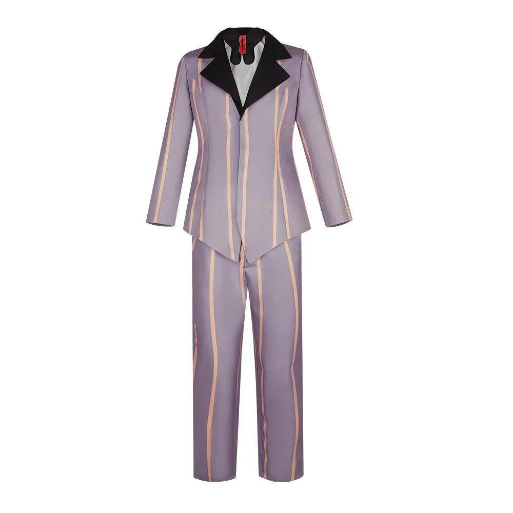 Hazbin Hotel Sir Pentious Suit Adult Cosplay Costume Party Halloween Carnival - Azufun