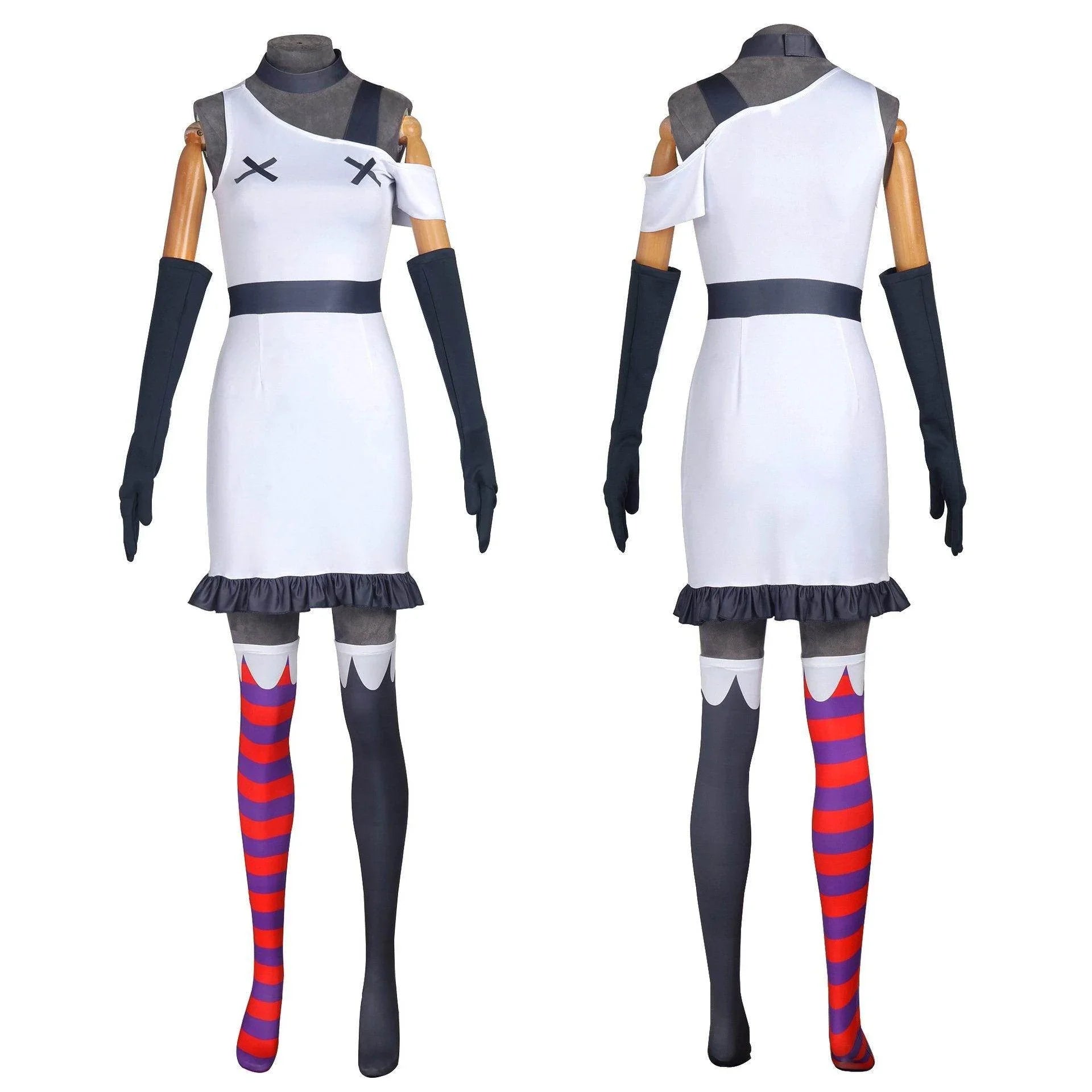 Hazbin Hotel Vaggie Adult Cosplay Costume Outfits Carnival Suit - Azufun