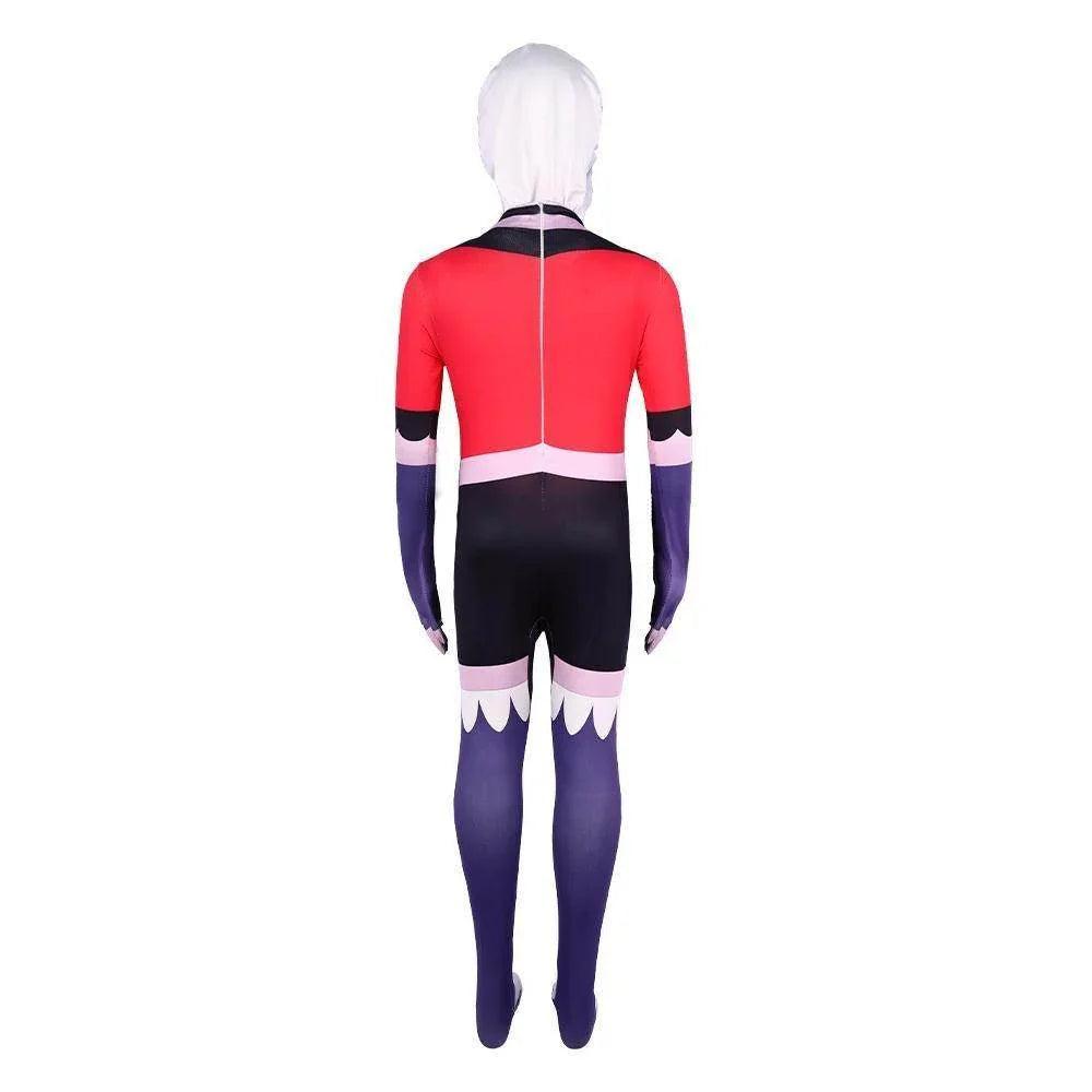 Hazbin Hotel Vaggie Jumpsuit Adult Kids Cosplay Costume Halloween Carnival - Azufun