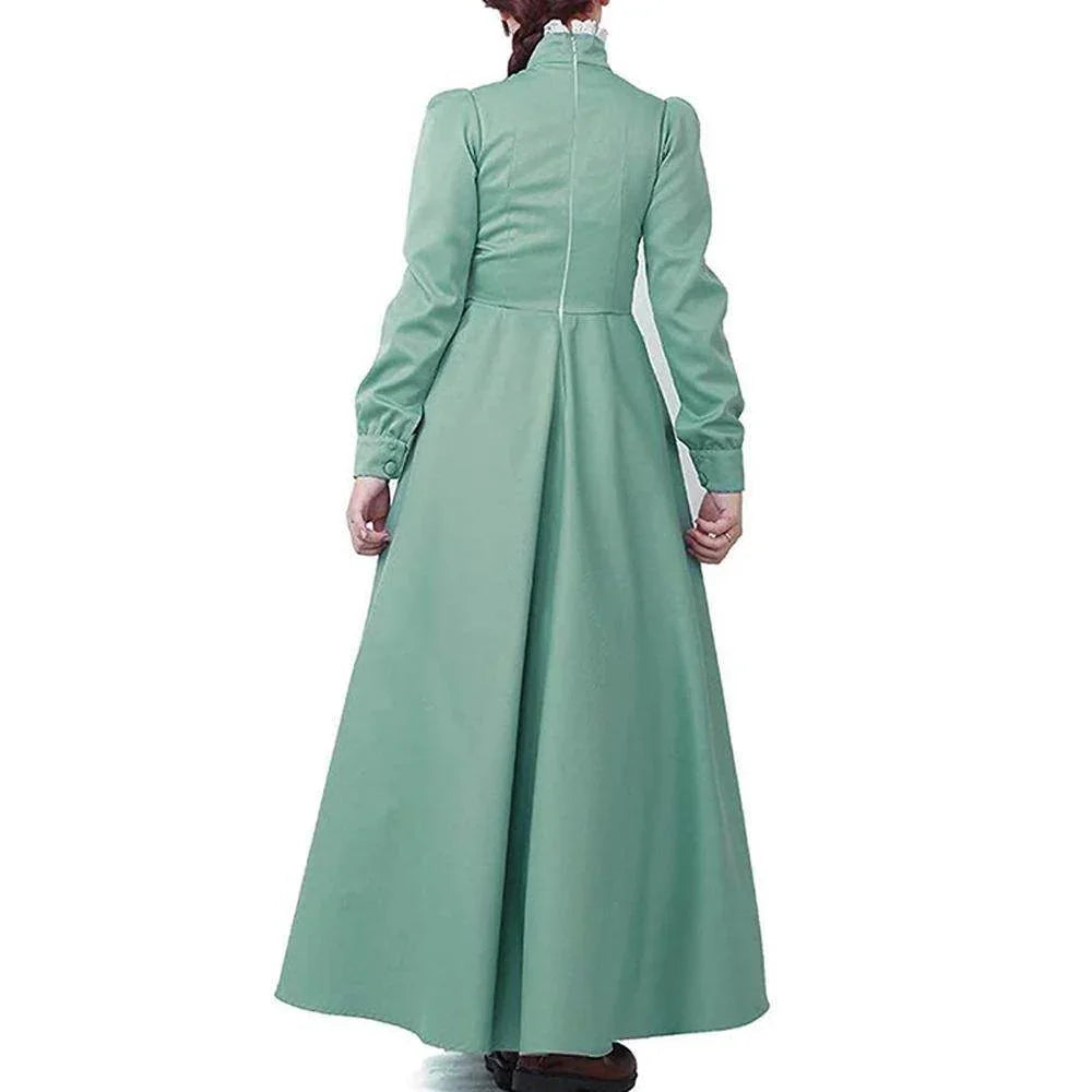 Howl's Moving Castle Sophie Costume Cosplay Elegant Women's Dress - Azufun