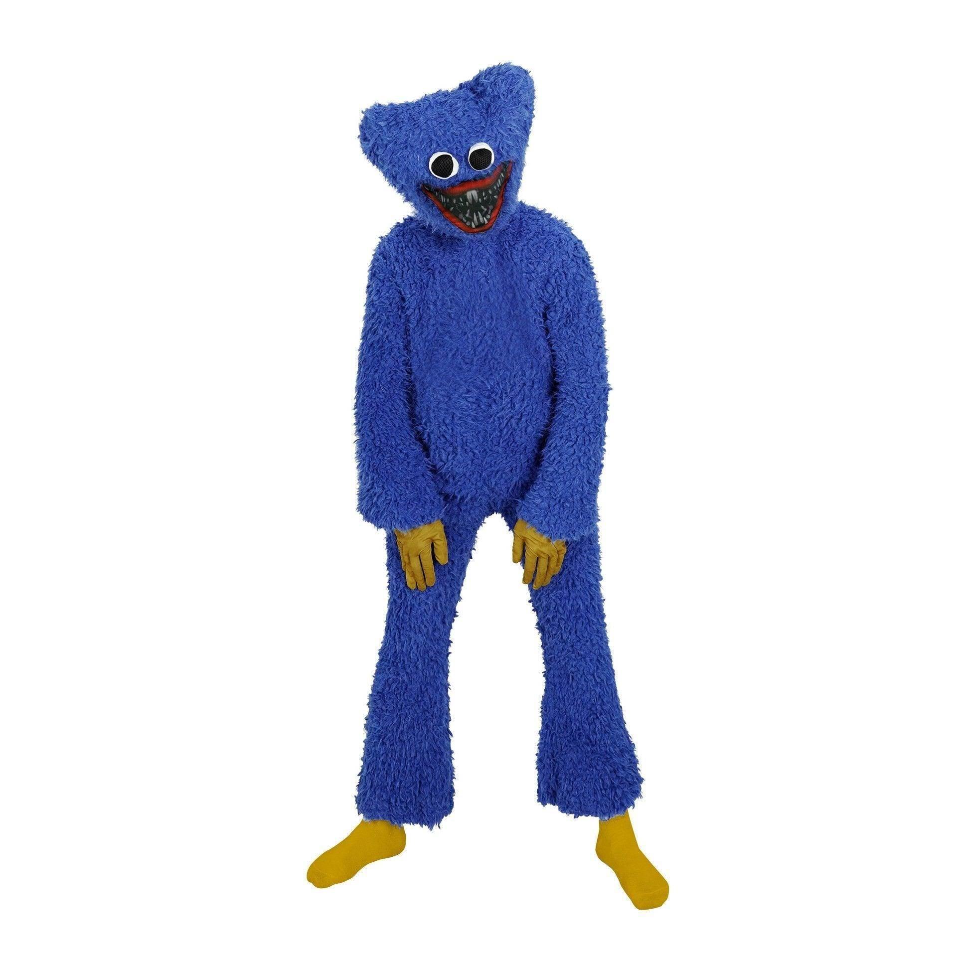 Huggy Wuggy Costume Poppy Playtime Cosplay For Adult Kids - Azufun