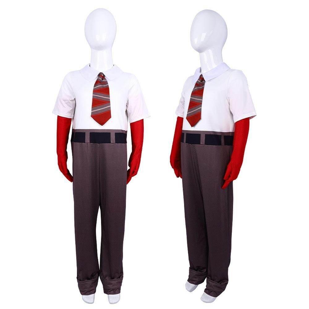 Inside Out 2 Anger Costume Halloween Stage Performance Outfit for Kids and Adults - Azufun