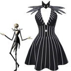 jack skellington costume Dress Nightmare Before Christmas For Women - Azufun