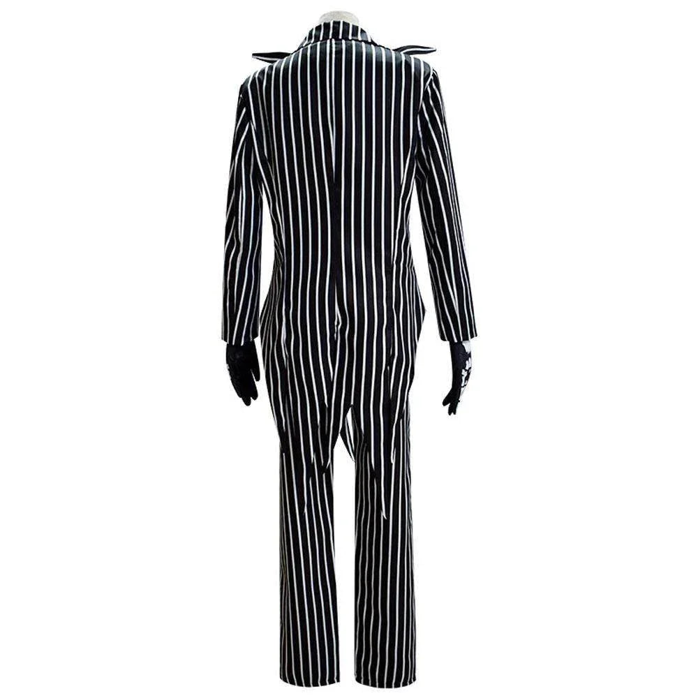 Jack Skellington Couples Costume Nightmare Before Christmas For Women Men - Azufun