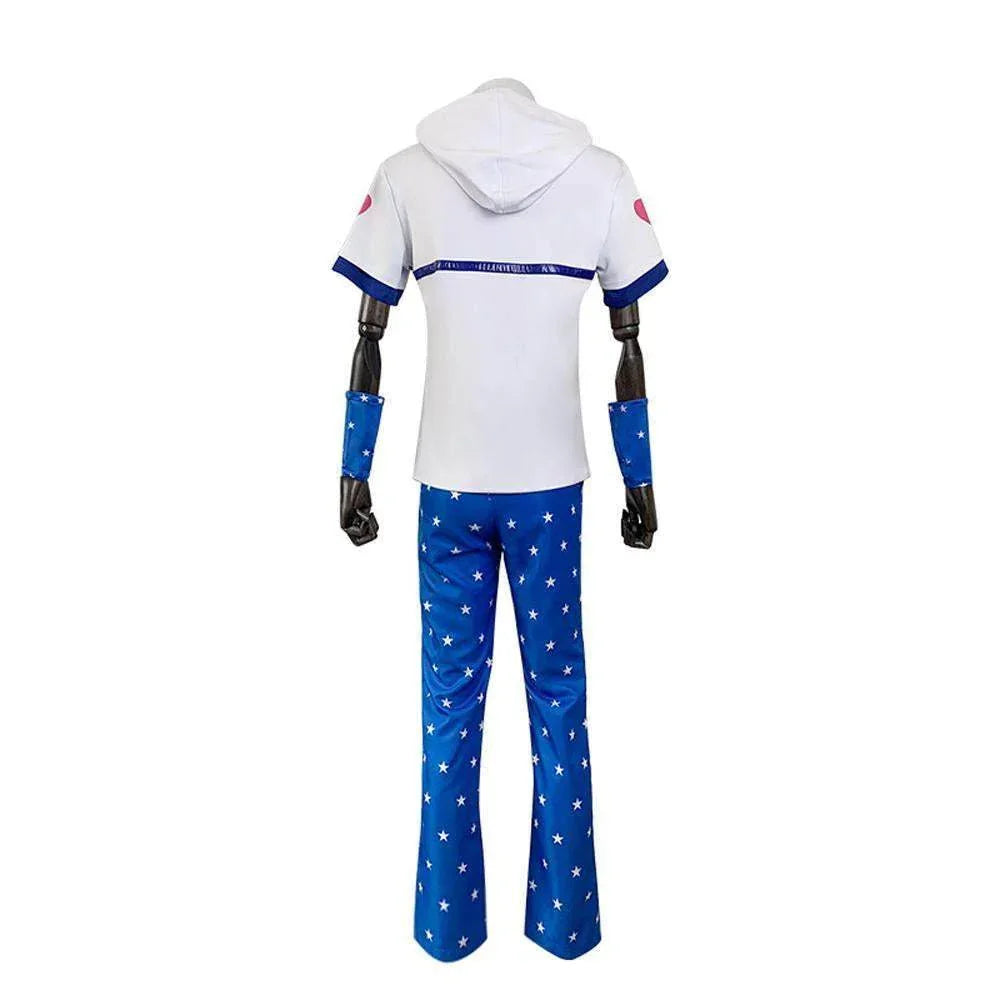 JoJo's Bizarre Adventure Johnny Joestar Cosplay Costumes Anime Halloween Suit Outfit Sets Dress Up For Adults - Azufun