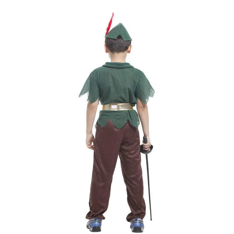 Classics -Peter Pan Child kids cosplay Costume  Halloween Dress