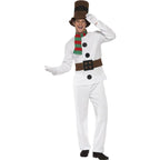 Cute Couple Snowman Christmas Costumes Santa Claus Party Suit