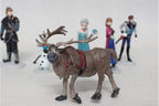 New Frozen Elsa Anna Olaf Playset 6 Figure Cake Topper Toy Doll Set