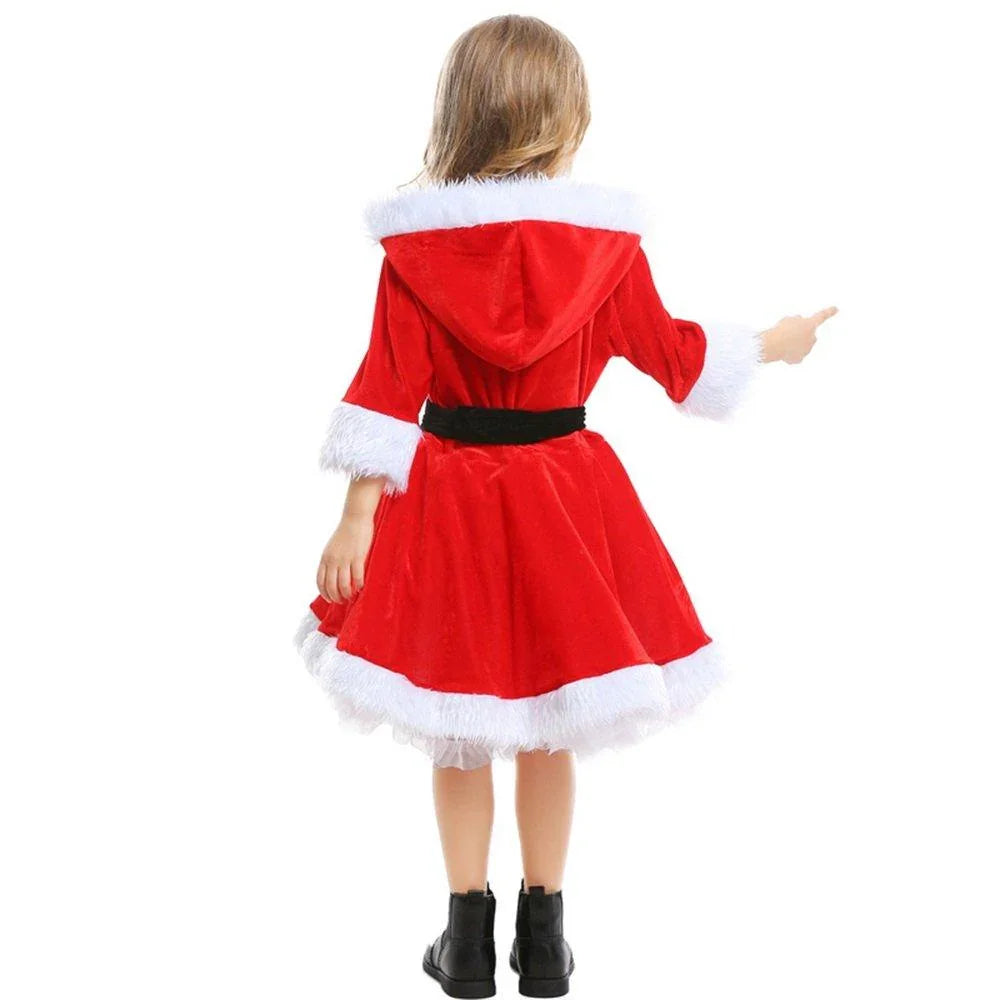 Mean Girls Women Costume Christmas Fluffy Dress Girl