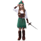 Classics -Peter Pan Child kids cosplay Costume  Halloween Dress