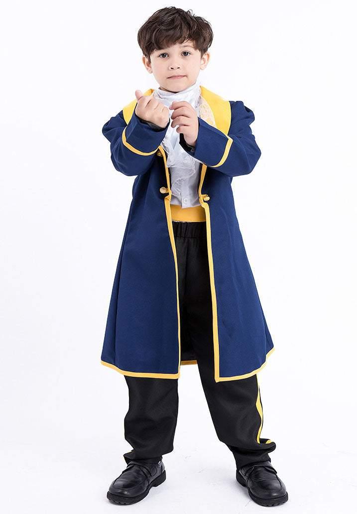 Halloween Kids Children Beast Prince Cosplay Costume