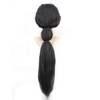 Arabian Nights Aladdin Jasmine Princess Long Black Wigs Halloween Wig - Azufun
