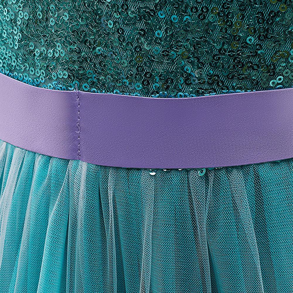 Girls Mermaid Princess Dresses Lace Tutu Costume for Kids