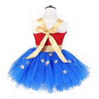 Girls The Avengers Tutu Dress Superhero Costumes Dress