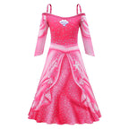 The Little Mermaid Ariel Cosplay Costume Little Girl  Princess Dress Halloween Outfit