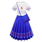 Encanto Luisa Dress for Girls Kids' Festival Cosplay Costumes Outfits