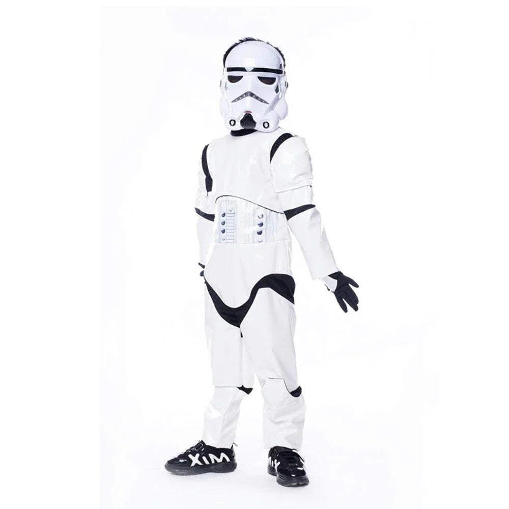 Star Wars Stromtrooper Kids Children Halloween Party Cosplay Costume - Azufun