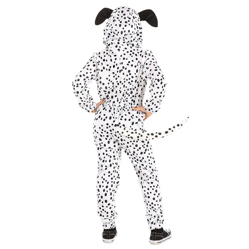 Kids Puppy Onesies Jumpsuit Cosplay Dog Halloween Xmas Hooded Costume