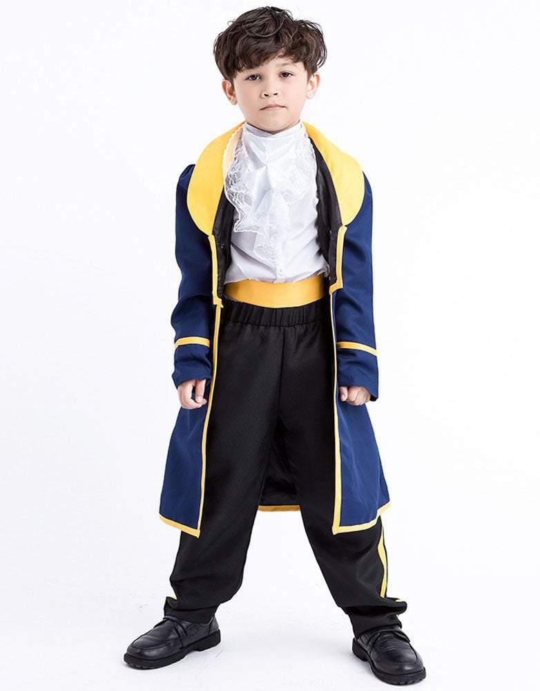 Halloween Kids Children Beast Prince Cosplay Costume
