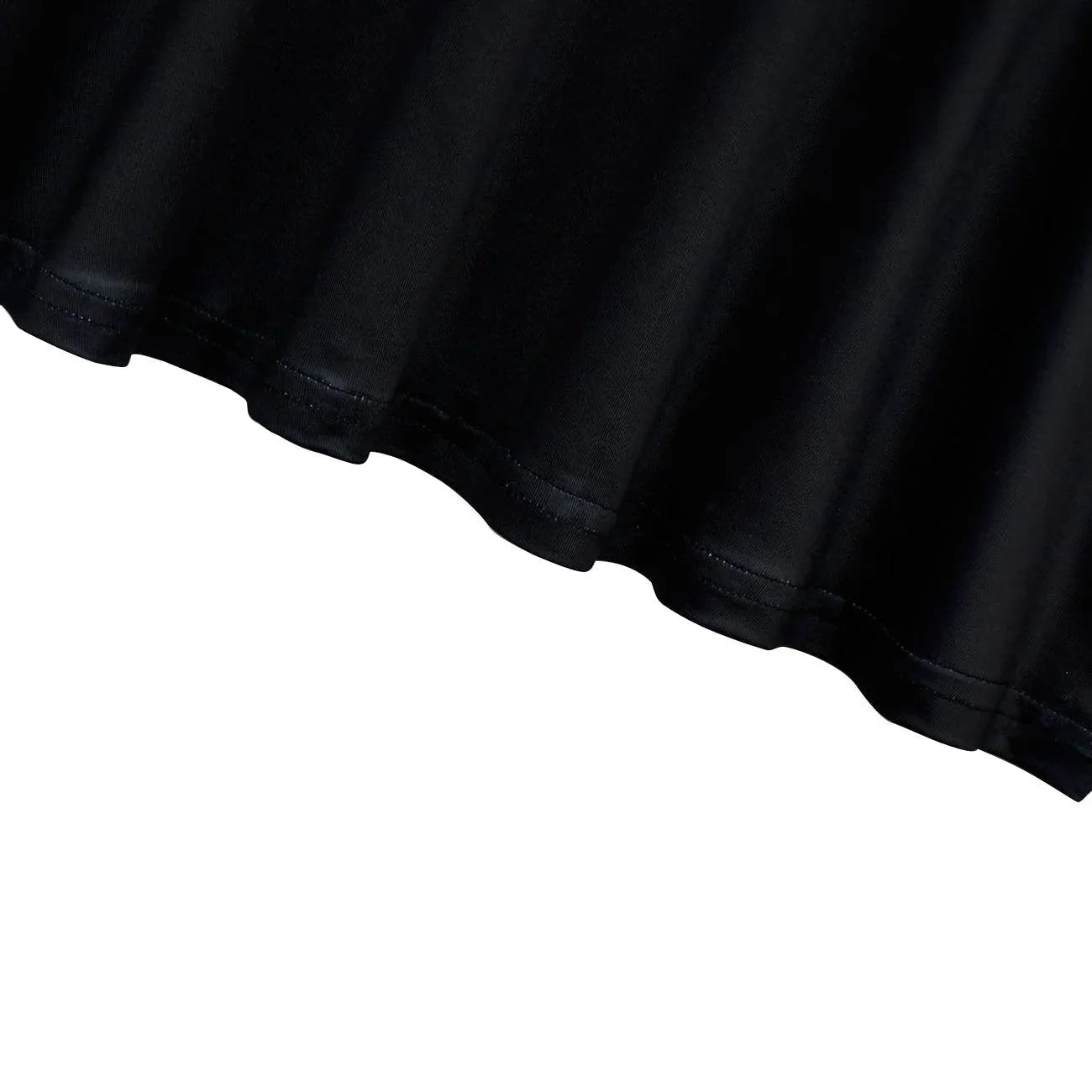 Demon Slayer Black Print Long Sleeve Dress for Girls