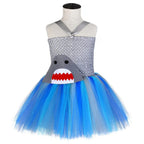 Kids Girls Dalmatian Costume Tutu Dress Set Halloween Animals Dress up