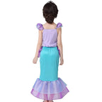The Little Mermaid Ariel Princess Kids Girl Dress Cosplay Costume