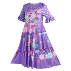 Encanto Isabella Dresses Cosplay Costume for Adults Kids Performance Outfits