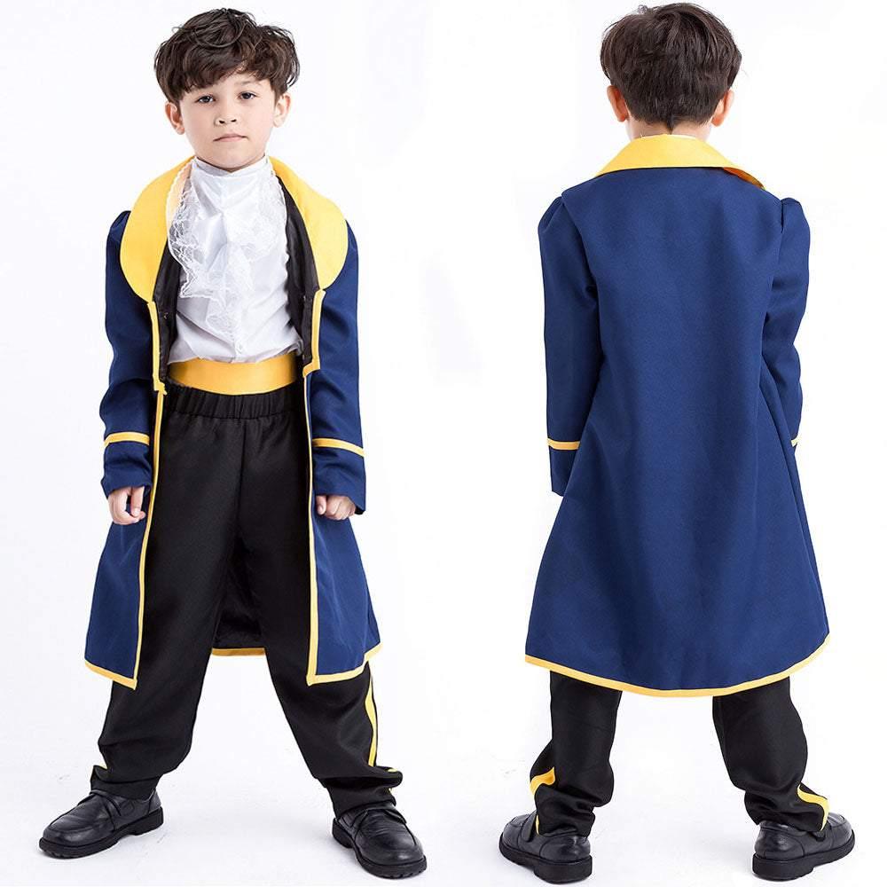Halloween Kids Children Beast Prince Cosplay Costume