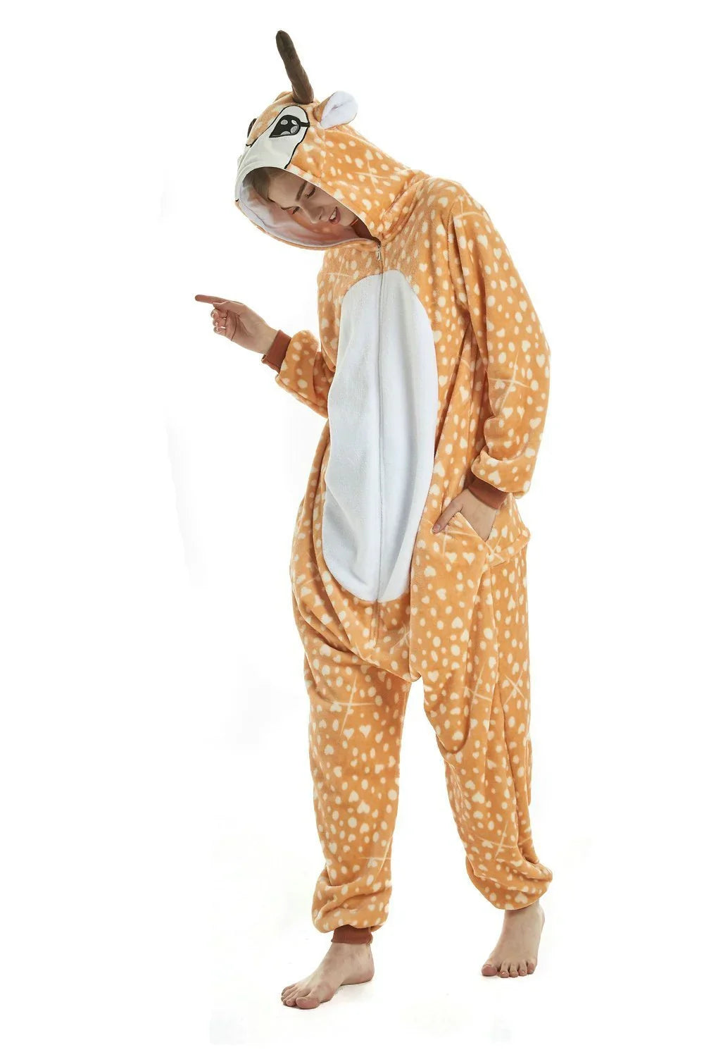 Adult New Deer Kigurumi Onesies Pajamas Costume