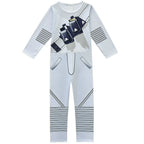 DJ Marshmello Chris Comstock Cosplay Costume Jumpsuit for Kids Gift