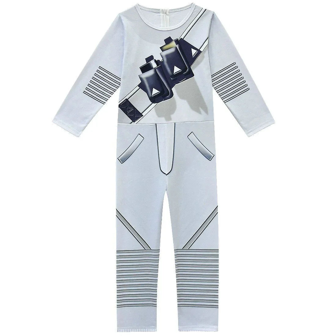 DJ Marshmello Chris Comstock Cosplay Costume Jumpsuit for Kids Gift