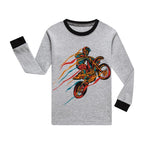 Children's home clothes cotton long-sleeved suit boys pajamas